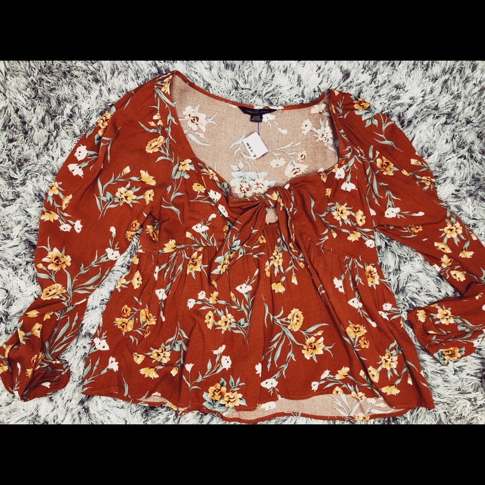 LONG SLEEVE FLORAL SHIRT
